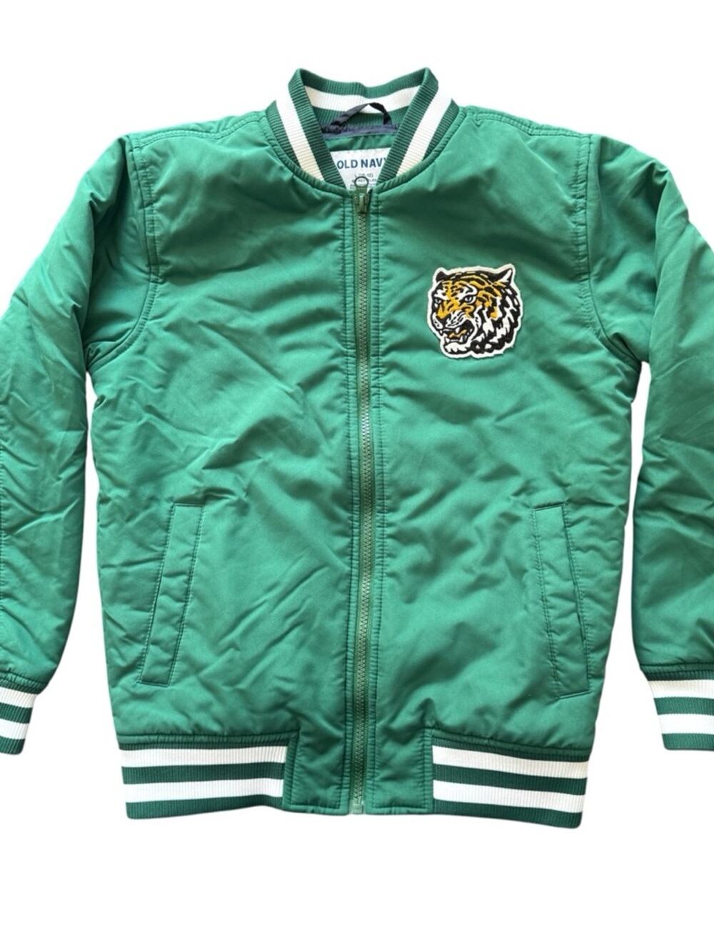 Old Navy Boys Bomber Varsity
Jacket Patch Large 10-12